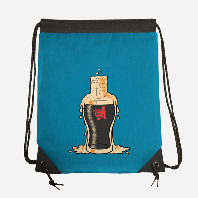 Black Knight Pub-None-Drawstring-Bag-imisko