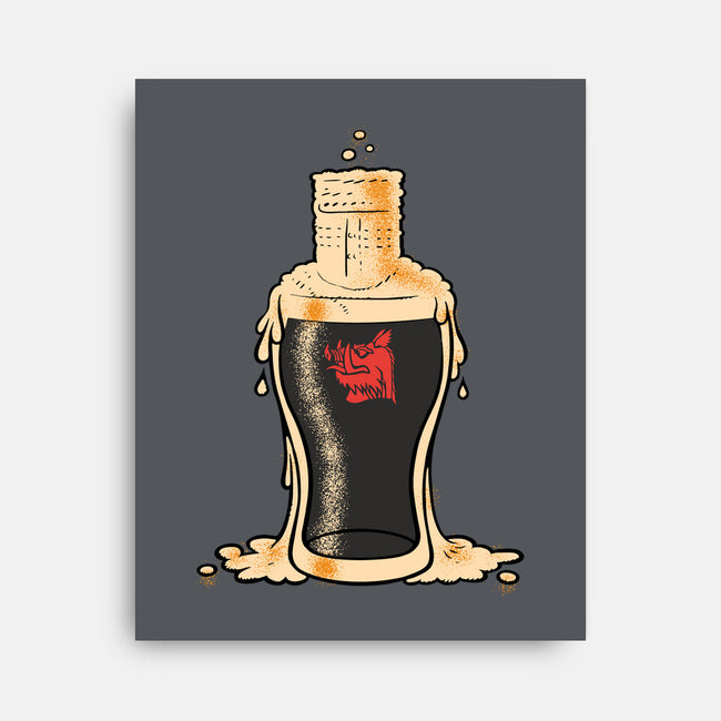Black Knight Pub-None-Stretched-Canvas-imisko