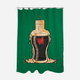 Black Knight Pub-None-Polyester-Shower Curtain-imisko