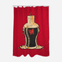 Black Knight Pub-None-Polyester-Shower Curtain-imisko
