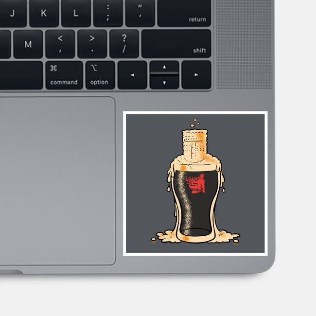 Black Knight Pub-None-Glossy-Sticker-imisko