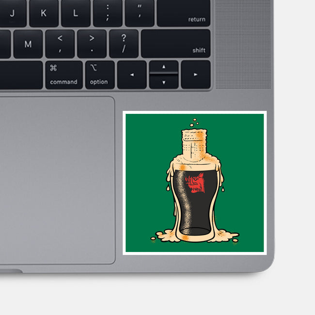 Black Knight Pub-None-Glossy-Sticker-imisko
