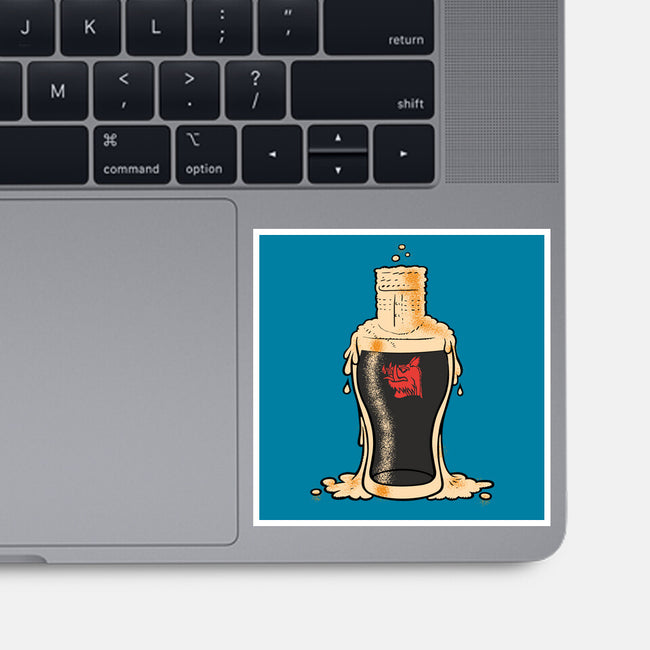 Black Knight Pub-None-Glossy-Sticker-imisko