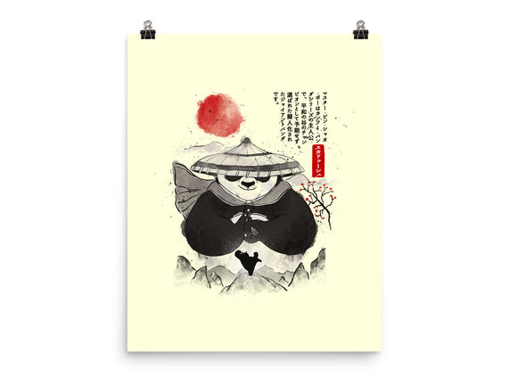 Po The Dragon Warrior