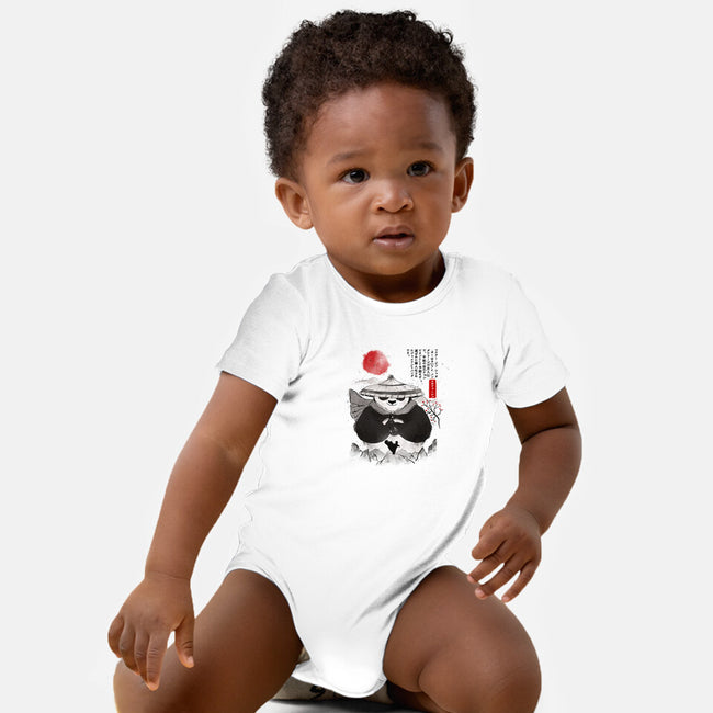 Po The Dragon Warrior-Baby-Basic-Onesie-grevalra