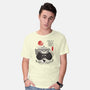 Po The Dragon Warrior-Mens-Basic-Tee-grevalra