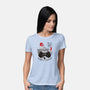 Po The Dragon Warrior-Womens-Basic-Tee-grevalra