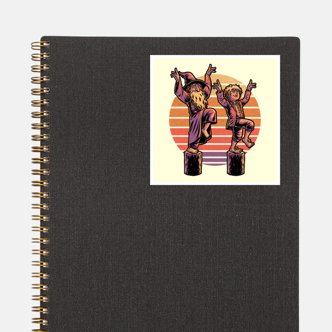 Medieval Karate Movie-None-Glossy-Sticker-Studio Mootant