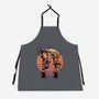 Medieval Karate Movie-Unisex-Kitchen-Apron-Studio Mootant