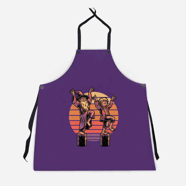 Medieval Karate Movie-Unisex-Kitchen-Apron-Studio Mootant
