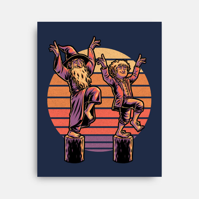 Medieval Karate Movie-None-Stretched-Canvas-Studio Mootant