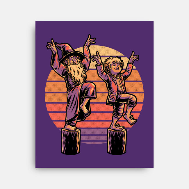 Medieval Karate Movie-None-Stretched-Canvas-Studio Mootant