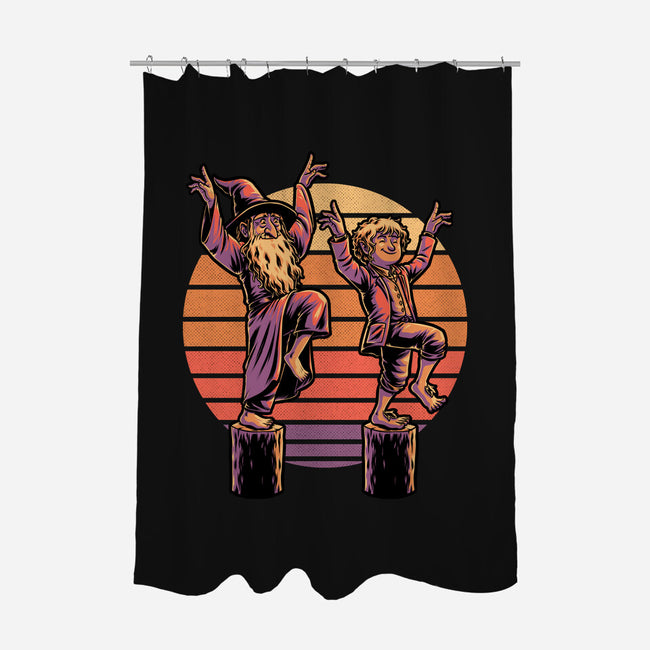 Medieval Karate Movie-None-Polyester-Shower Curtain-Studio Mootant