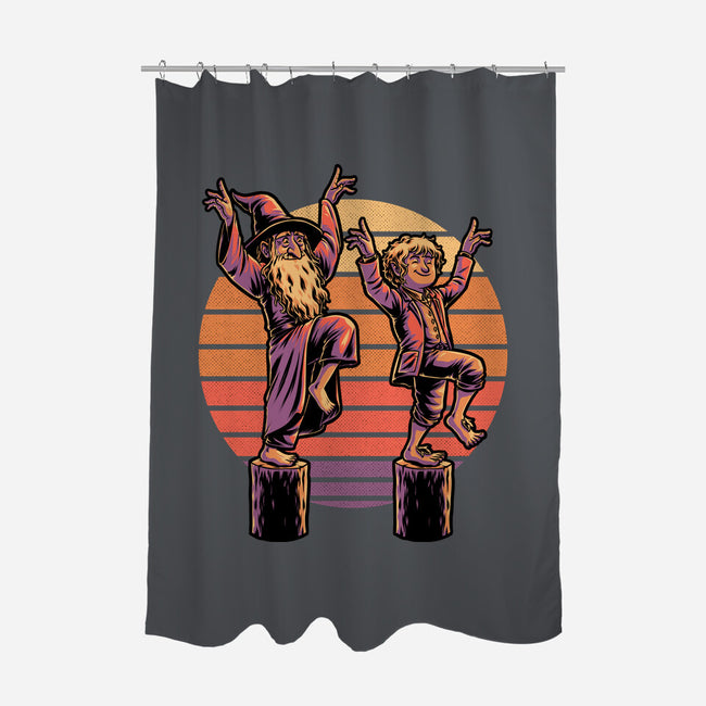 Medieval Karate Movie-None-Polyester-Shower Curtain-Studio Mootant