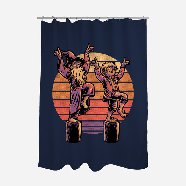 Medieval Karate Movie-None-Polyester-Shower Curtain-Studio Mootant