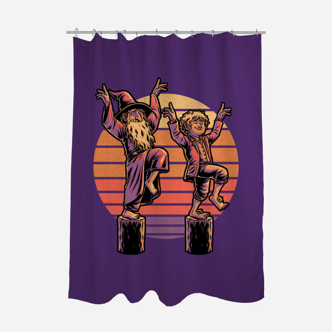 Medieval Karate Movie-None-Polyester-Shower Curtain-Studio Mootant