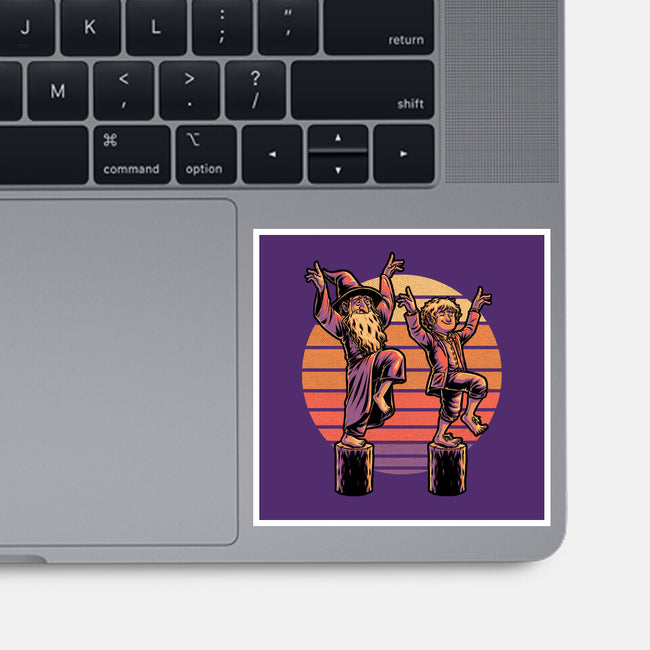 Medieval Karate Movie-None-Glossy-Sticker-Studio Mootant