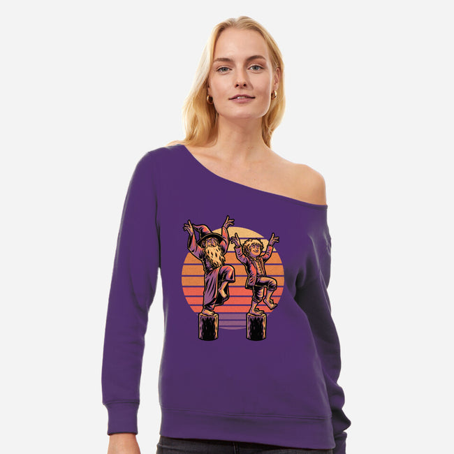 Medieval Karate Movie-Womens-Off Shoulder-Sweatshirt-Studio Mootant