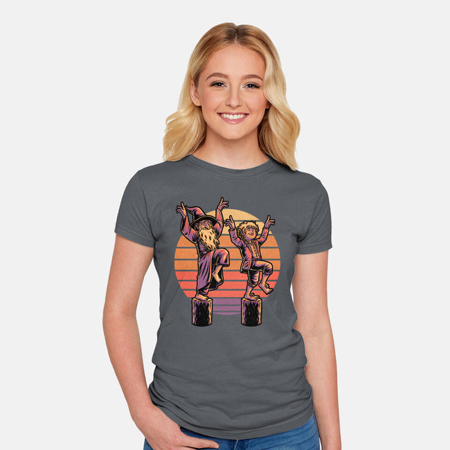 Medieval Karate Movie-Womens-Fitted-Tee-Studio Mootant