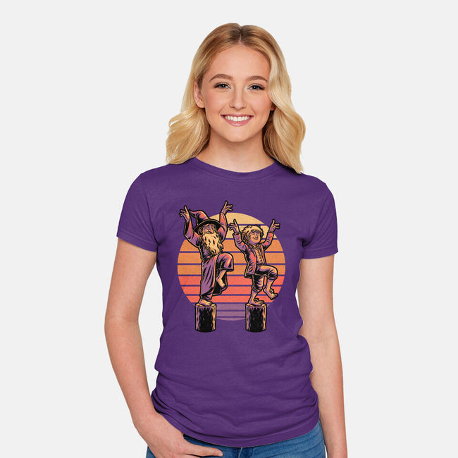 Medieval Karate Movie-Womens-Fitted-Tee-Studio Mootant