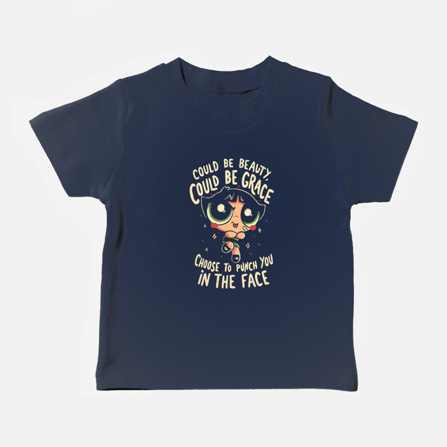 Choose To Punch You In The Face-Baby-Basic-Tee-Arigatees
