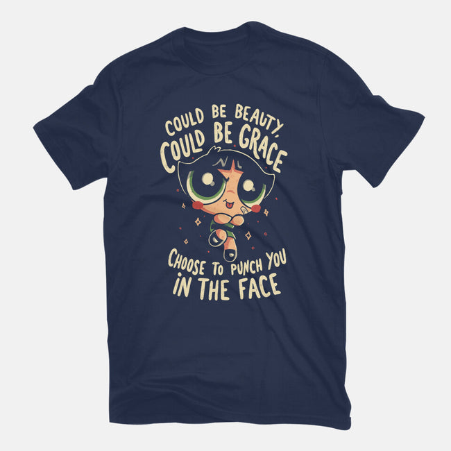 Choose To Punch You In The Face-Mens-Basic-Tee-Arigatees
