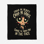Choose To Punch You In The Face-None-Fleece-Blanket-Arigatees