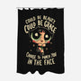 Choose To Punch You In The Face-None-Polyester-Shower Curtain-Arigatees