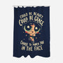 Choose To Punch You In The Face-None-Polyester-Shower Curtain-Arigatees