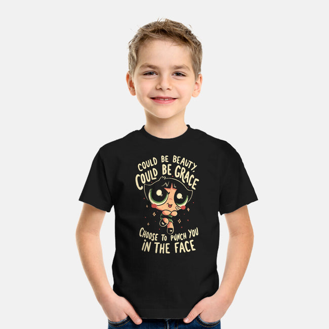Choose To Punch You In The Face-Youth-Basic-Tee-Arigatees