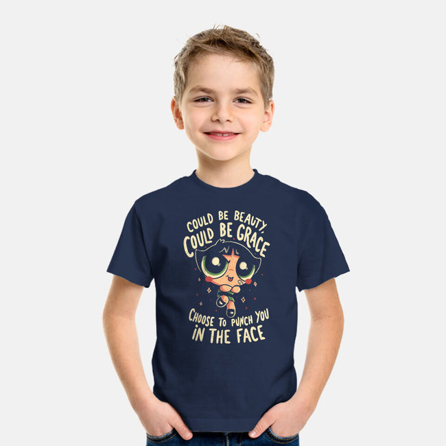 Choose To Punch You In The Face-Youth-Basic-Tee-Arigatees