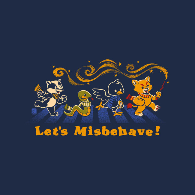 Let's Misbehave Magic Animals-Unisex-Pullover-Sweatshirt-worlddominationforcats