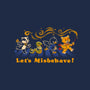 Let's Misbehave Magic Animals-Unisex-Pullover-Sweatshirt-worlddominationforcats
