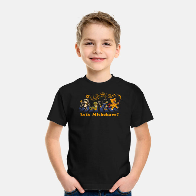Let's Misbehave Magic Animals-Youth-Basic-Tee-worlddominationforcats