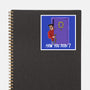 How You Doin-None-Glossy-Sticker-zascanauta