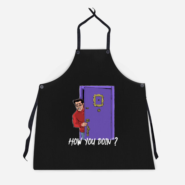 How You Doin-Unisex-Kitchen-Apron-zascanauta