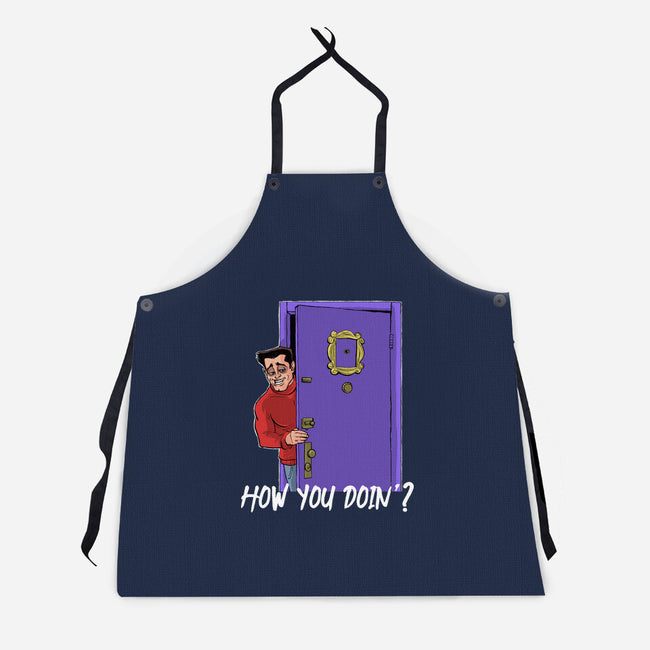 How You Doin-Unisex-Kitchen-Apron-zascanauta