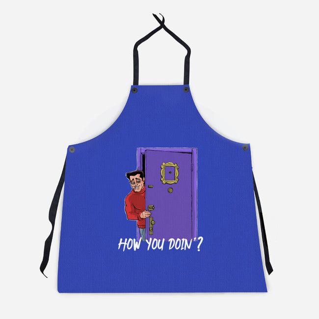 How You Doin-Unisex-Kitchen-Apron-zascanauta