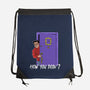 How You Doin-None-Drawstring-Bag-zascanauta