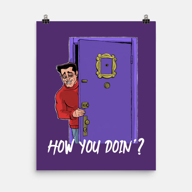 How You Doin-None-Matte-Poster-zascanauta