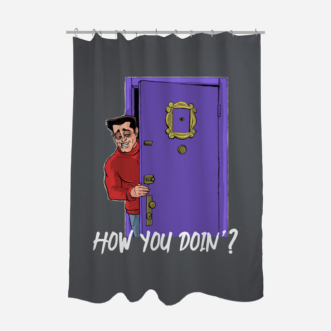 How You Doin-None-Polyester-Shower Curtain-zascanauta