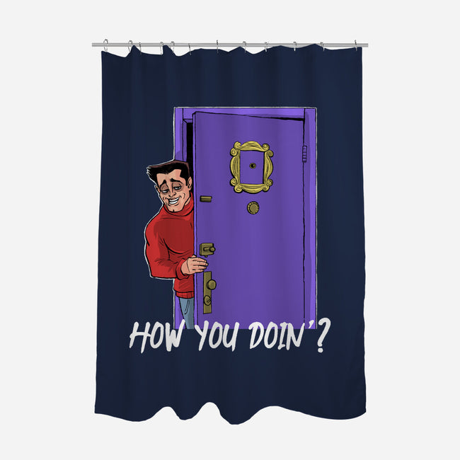 How You Doin-None-Polyester-Shower Curtain-zascanauta