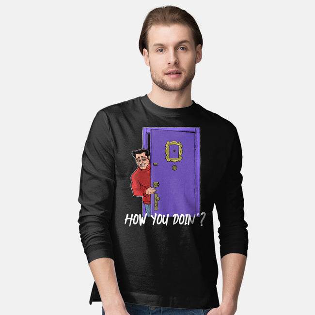 How You Doin-Mens-Long Sleeved-Tee-zascanauta