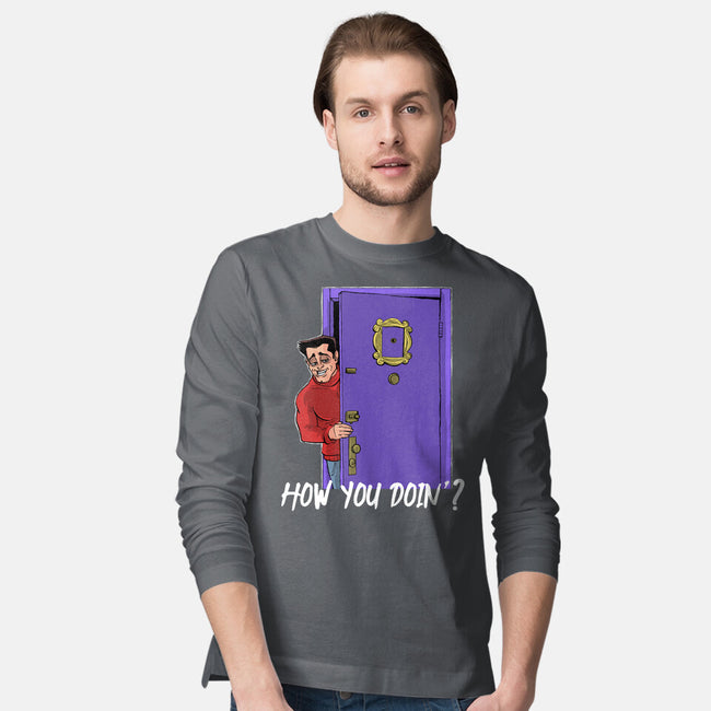 How You Doin-Mens-Long Sleeved-Tee-zascanauta