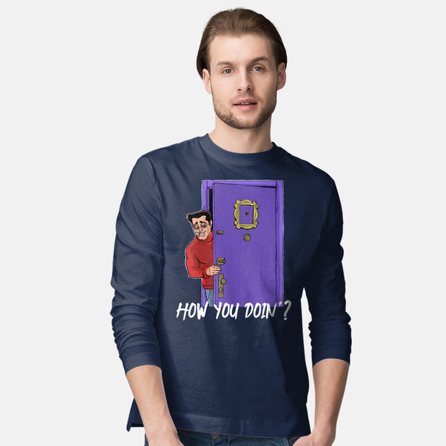 How You Doin-Mens-Long Sleeved-Tee-zascanauta