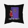 How You Doin-None-Removable Cover w Insert-Throw Pillow-zascanauta