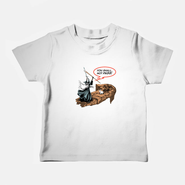 You Shall Not Pass Rabbit-Baby-Basic-Tee-zascanauta