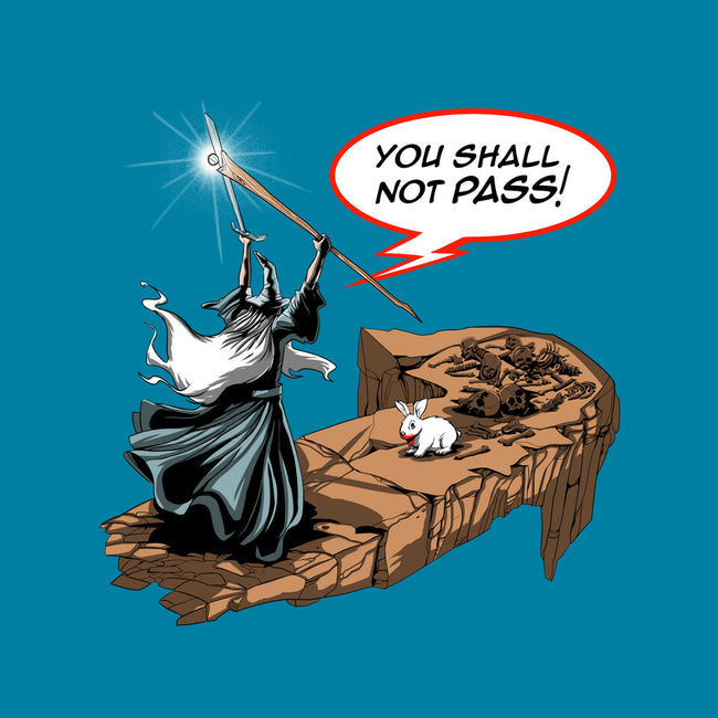 You Shall Not Pass Rabbit-Unisex-Basic-Tank-zascanauta