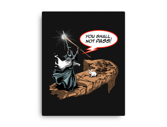 You Shall Not Pass Rabbit