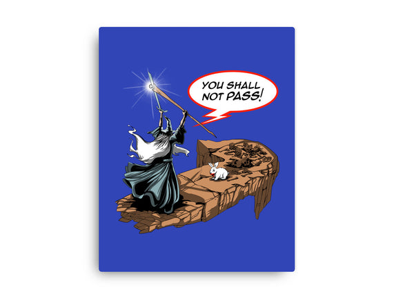 You Shall Not Pass Rabbit